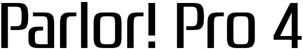 Parlor! PRO 4 logo for Playstation